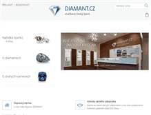 Tablet Screenshot of diamant.cz