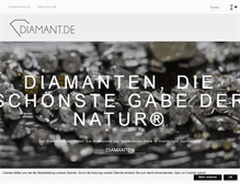Tablet Screenshot of diamant.de